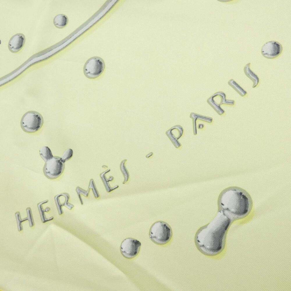 HERMES Yellow Scarf - Picture 2 of 4